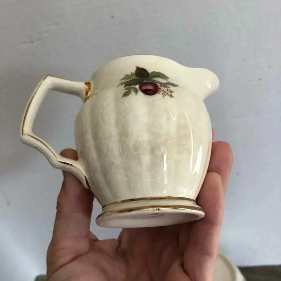 Vtg Sadler England Rose Patterned Tea  Set - Picture 6 of 14